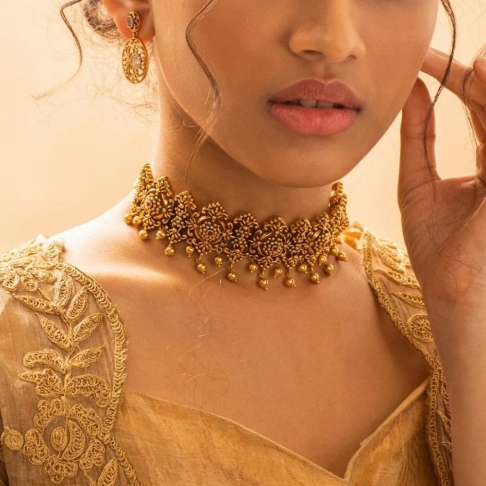 Tarinika Necklace Indian Bollywood Necklace Greek Choker